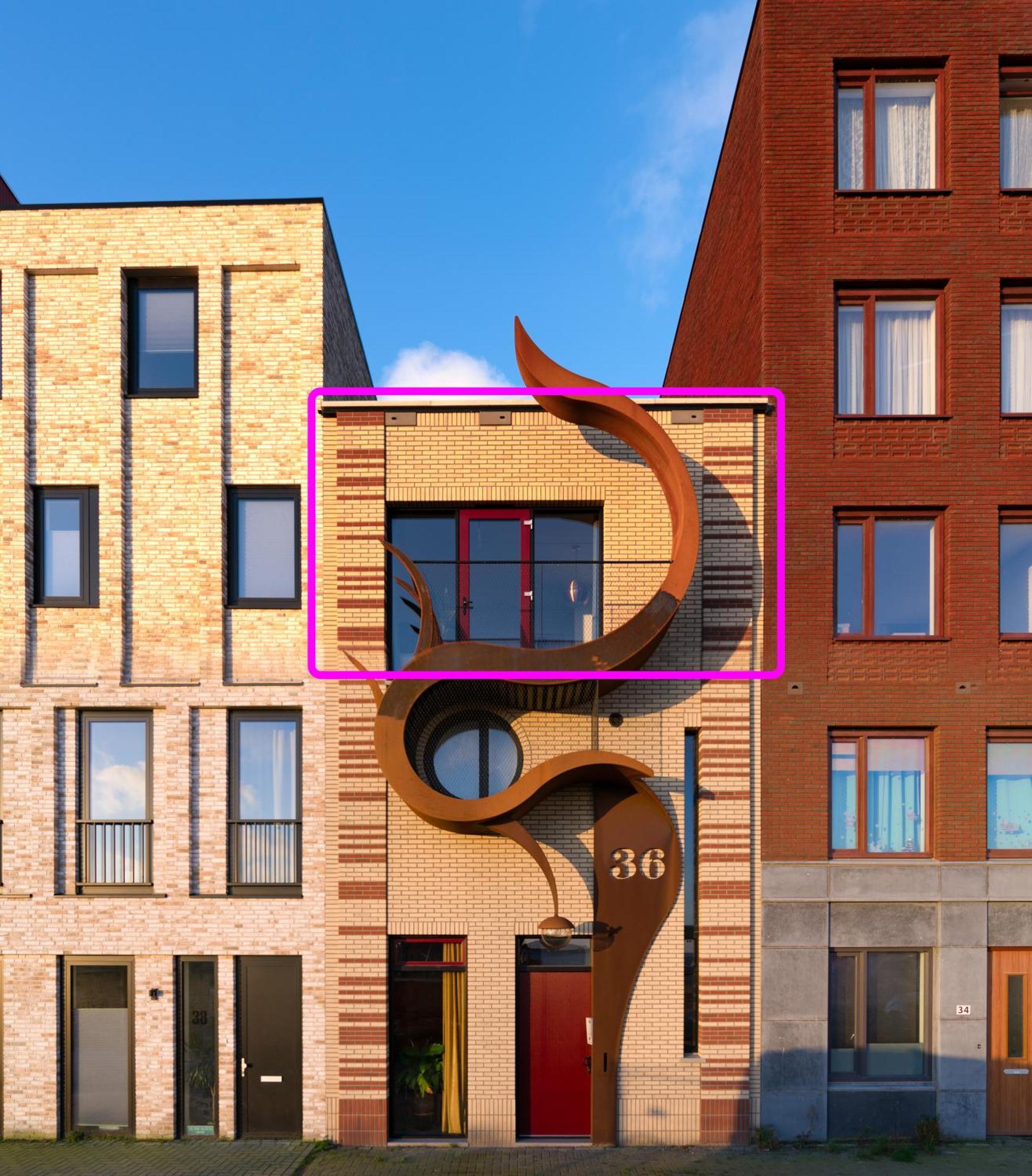 Huis Met De Krul Ámsterdam Exterior foto