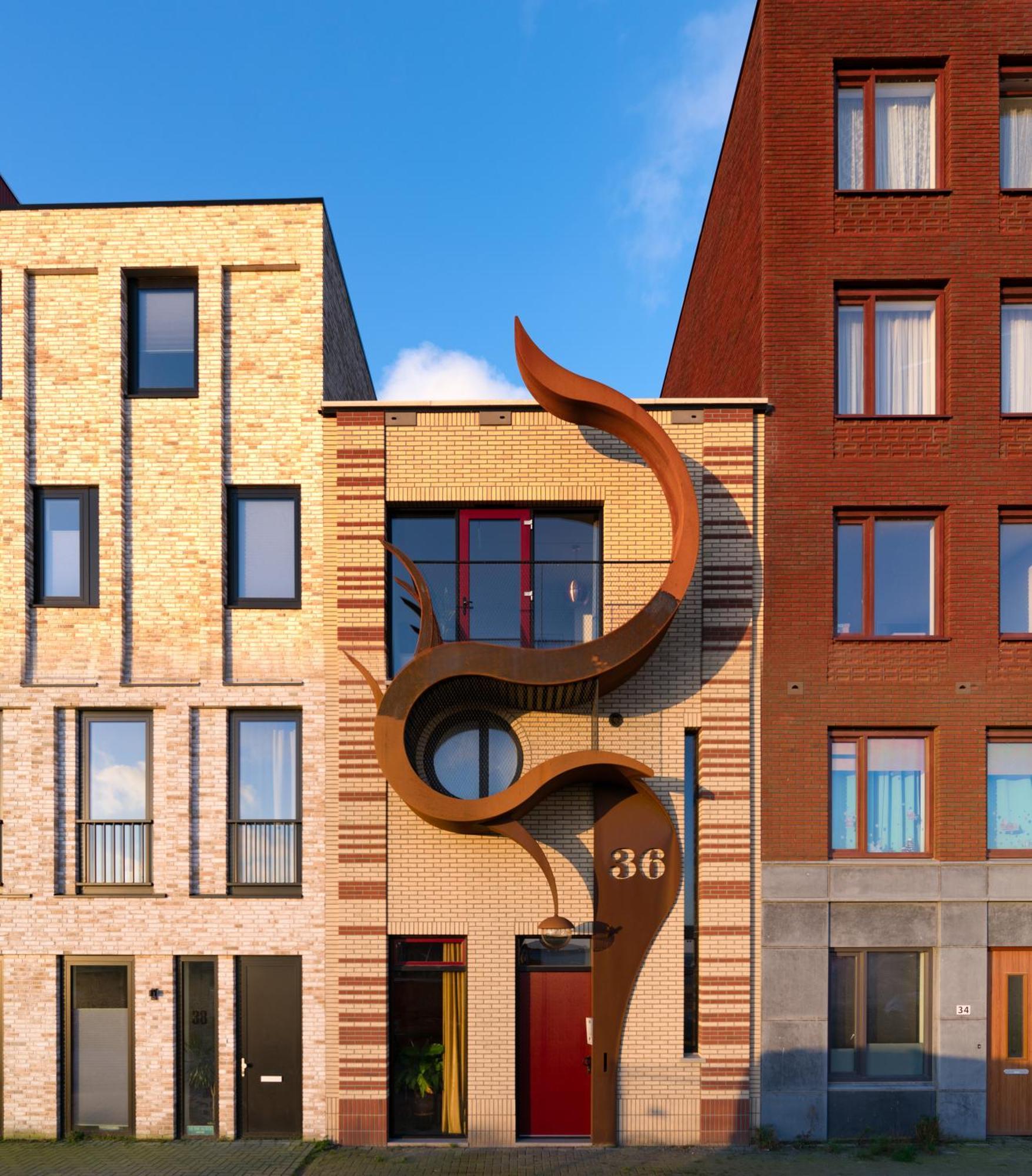 Huis Met De Krul Ámsterdam Exterior foto